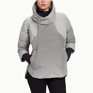 NAU "ALLEE" 650 Goose Down Pull-Over Cape *NWT*